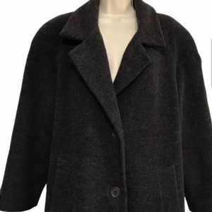 Vintage Caccoon Wool Duster Trench Coat 12